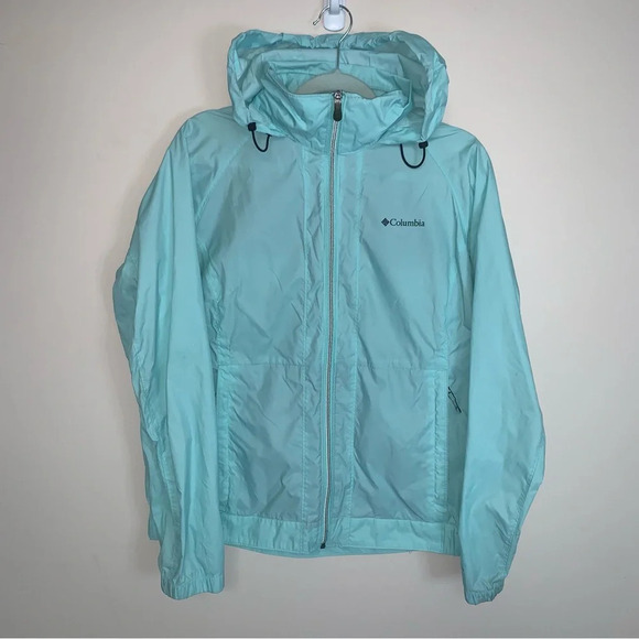 Columbia Rain Jacket Waterproof Zip Up L - Picture 1 of 10